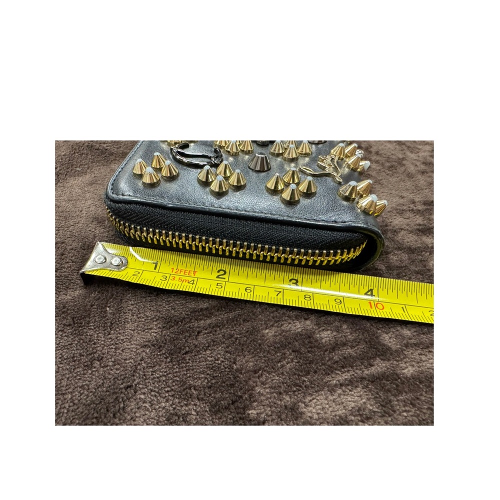 Christian Louboutin Women's Panettone Studded Calfskin Wallet - Picture 17 of 17